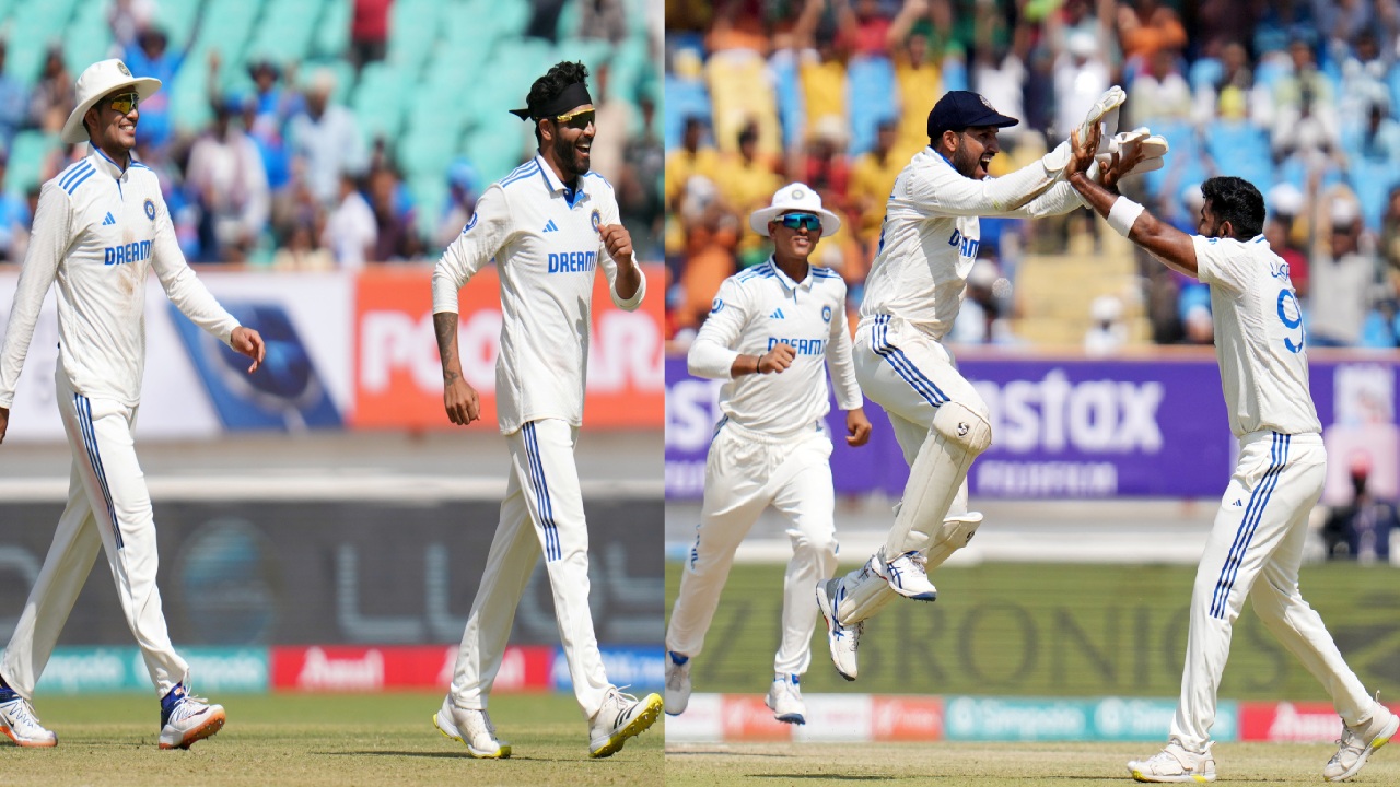 IND vs ENG 3rd Test : రాజ్కోట్లో టీమ్ఇండియా రాజసం.. ఇంగ్లాండ్పై భారీ విజయం IND vs ENG 3rd Test : రాజ్కోట్లో టీమ్ఇండియా రాజసం.. ఇంగ్లాండ్పై భారీ విజయం