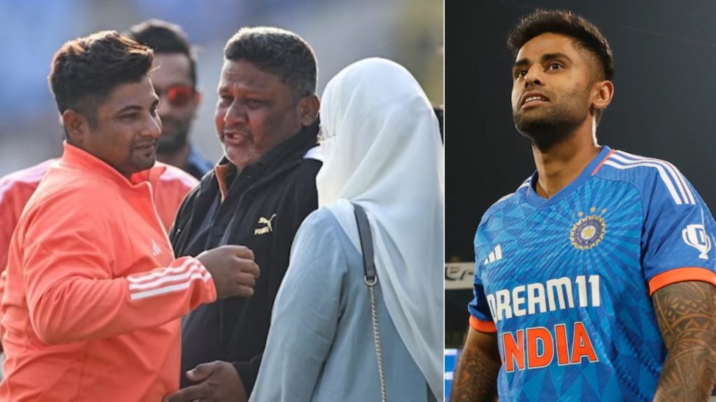 Suryakumar Message Convinced Sarfaraz father To Attend Son's Debut