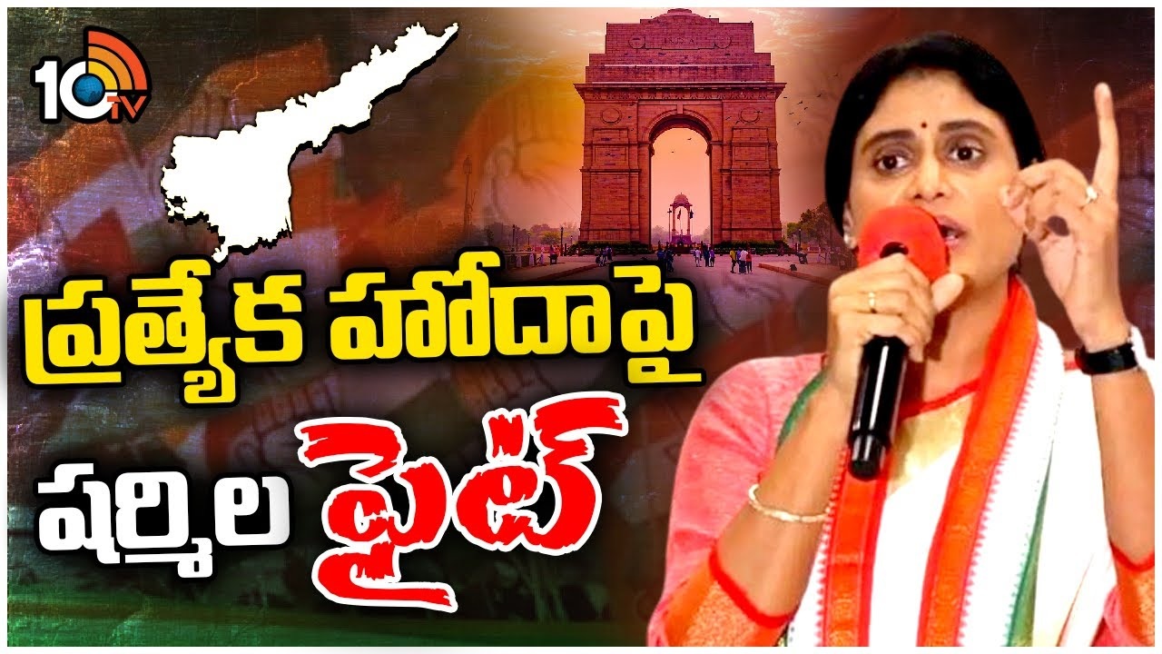 YS Sharmila : ఏపీకి ప్రత్యేక హోదాకోసం ఢిల్లీలో షర్మిల ధర్నా..