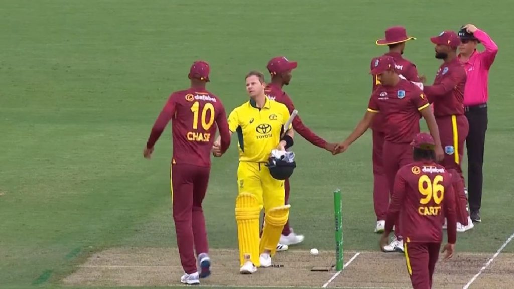 AUS vs WI 3rd odi