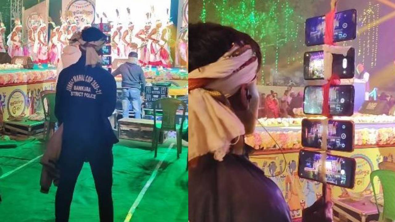 Viral Video : వార్నీ వీడి క్రియేటివిటీ చూడండి.. ఒకేసారి 5 ఫోన్స్తో షూటింగ్ Viral Video : వార్నీ వీడి క్రియేటివిటీ చూడండి.. ఒకేసారి 5 ఫోన్స్తో షూటింగ్
