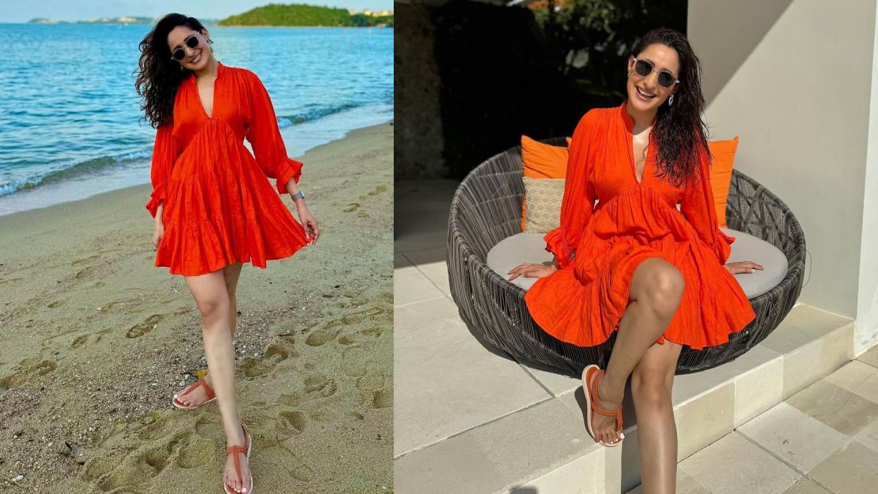 Pragya Jaiswal : బీచ్‌లో ప్రగ్యా జైస్వాల్ పరువాలు..