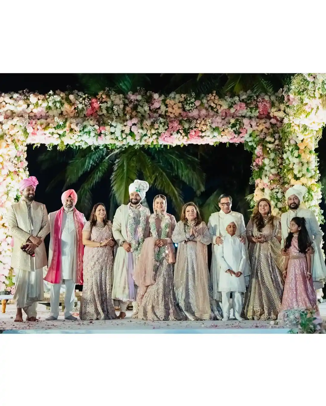 Rakul Preet Singh Jackky Bhagnani Wedding and Reception Photos