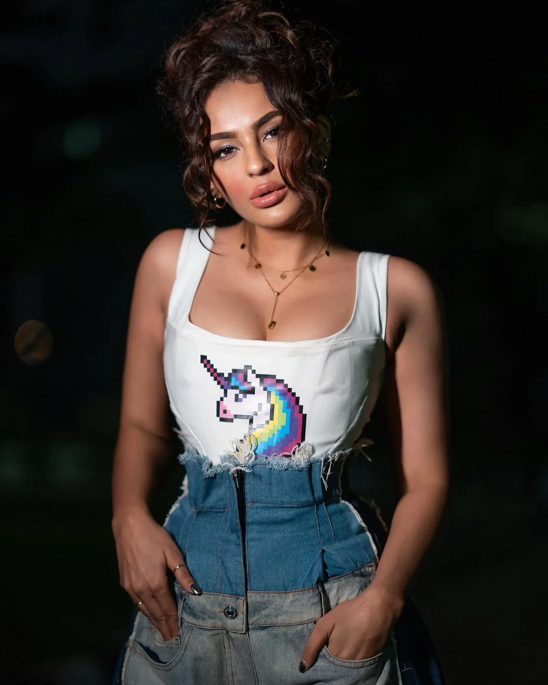 Seerat Kapoor stylish photoshoot in bhamakalapam 2 promotions
