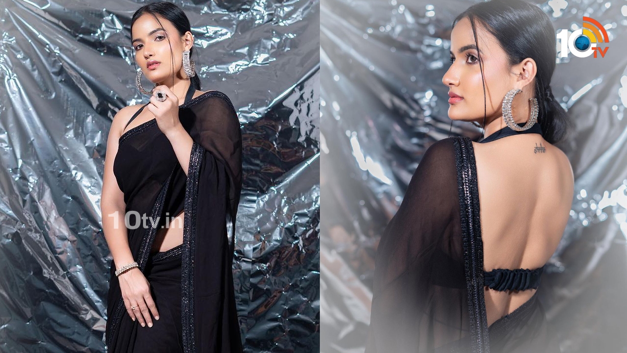 Siri Hanumanthu : బ్లాక్ శారీలో సిరి హన్మంతు సోయగాల సిరులు..