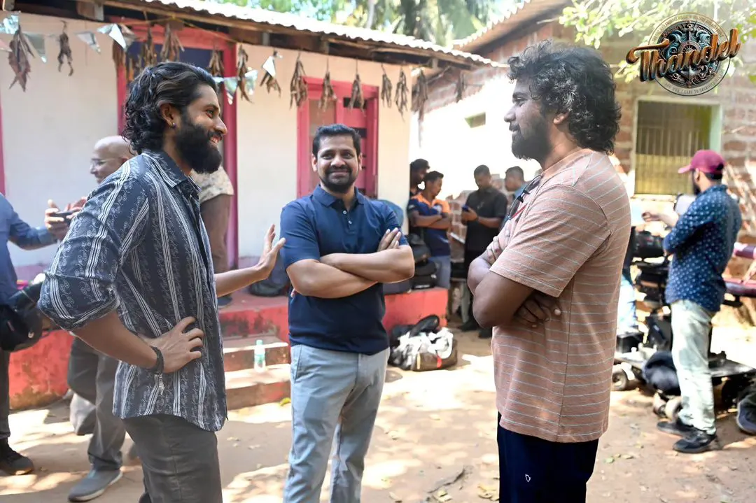Naga Chaitanya Sai Pallavi Thandel Movie Working Stills