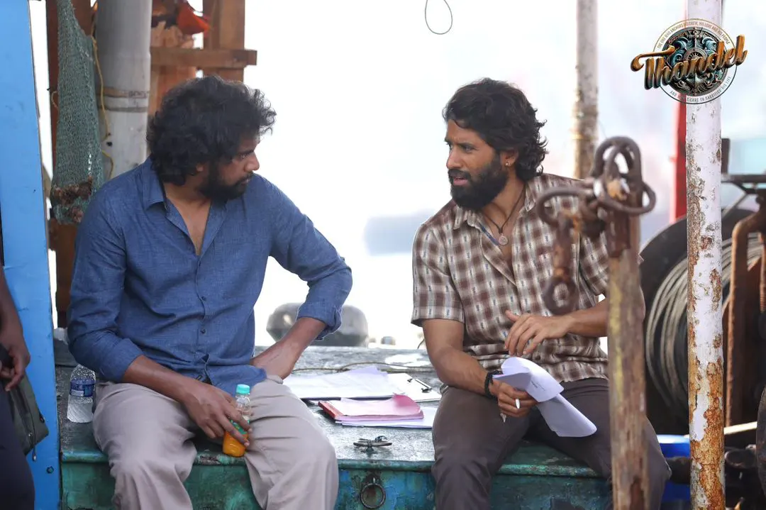 Naga Chaitanya Sai Pallavi Thandel Movie Working Stills