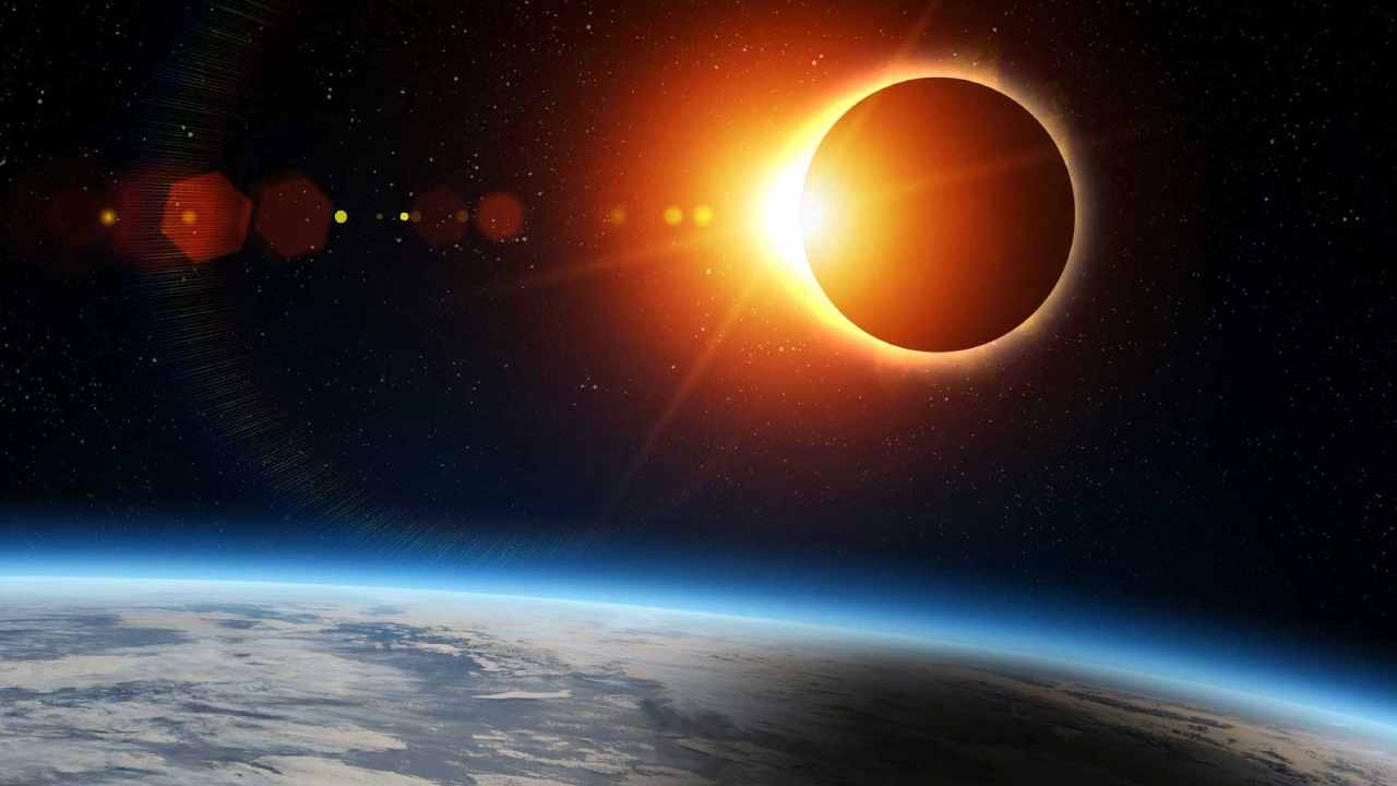Total Solar Eclipse 2024 _ Surya Grahan Date, Time, and Where To Watch in India