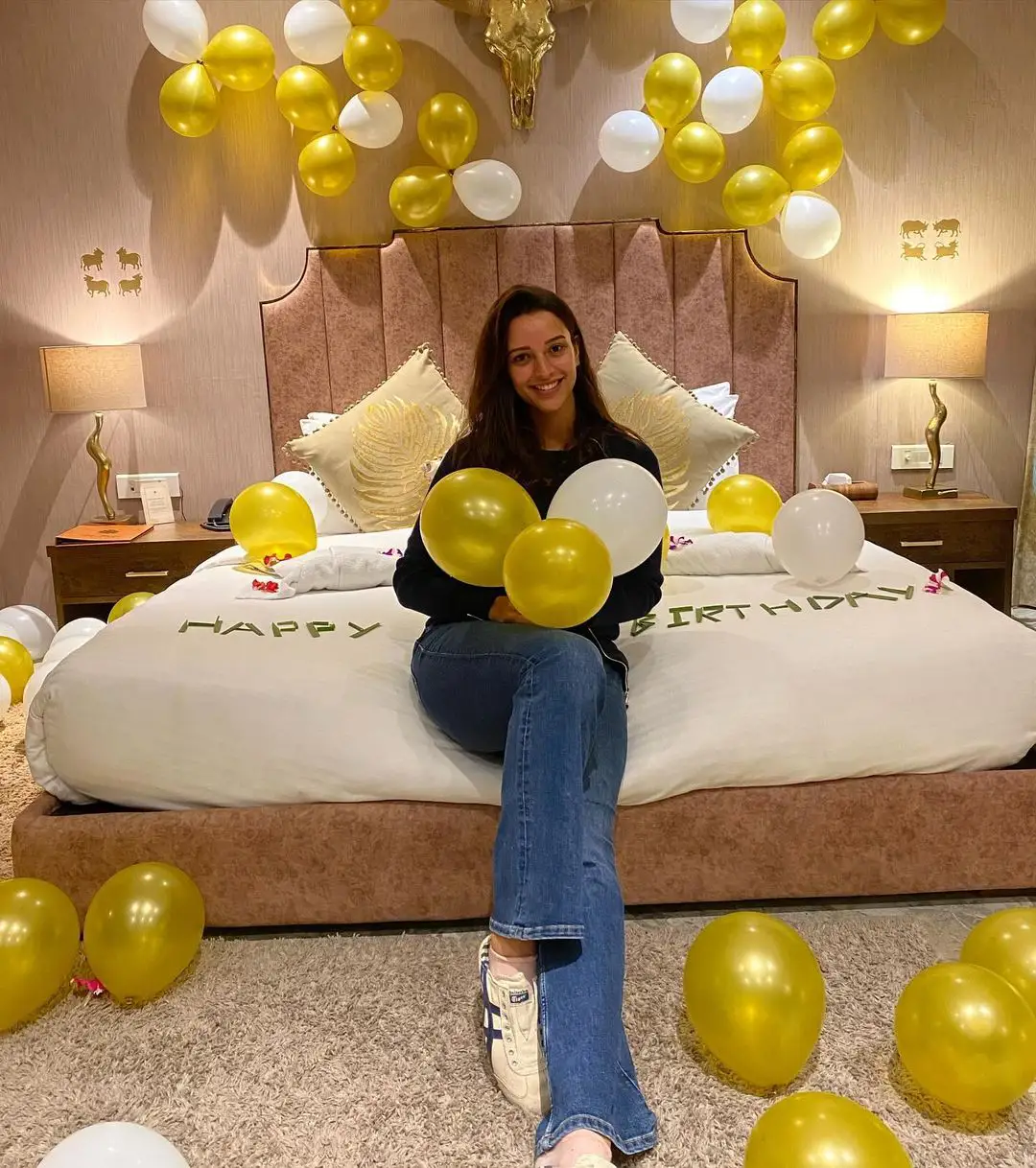 Animal Fame Actress Tripti Dimri Birth Day Celebrations