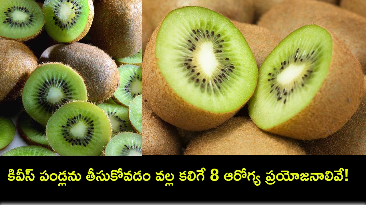 Kiwis Health Benefits : కివీస్ పండ్లను తీసుకోవడం వల్ల కలిగే 8 ఆరోగ్య ప్రయోజనాలివే! Kiwis Health Benefits : కివీస్ పండ్లను తీసుకోవడం వల్ల కలిగే 8 ఆరోగ్య ప్రయోజనాలివే!