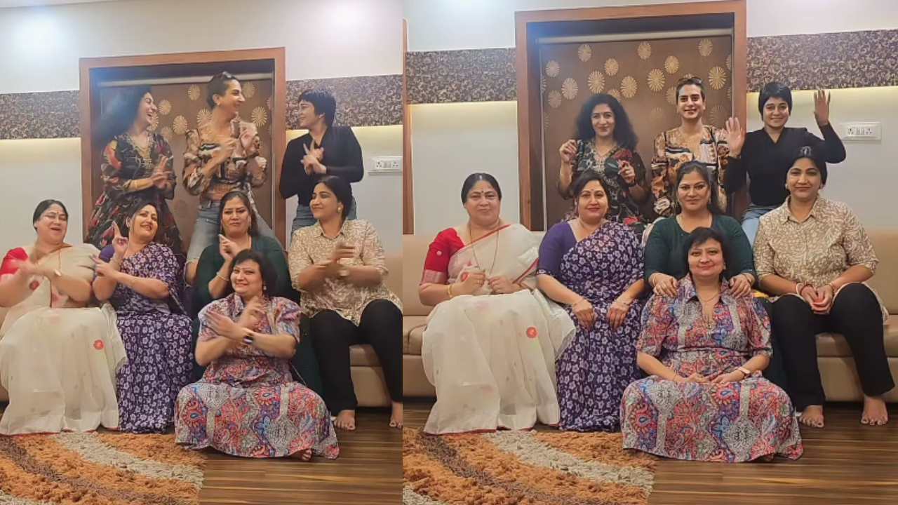 Women Character Artists : సీనియర్ క్యారెక్టర్స్ అంతా ఒకేచోట.. ఫుల్ గా ఎంజాయ్ చేస్తున్నారుగా..