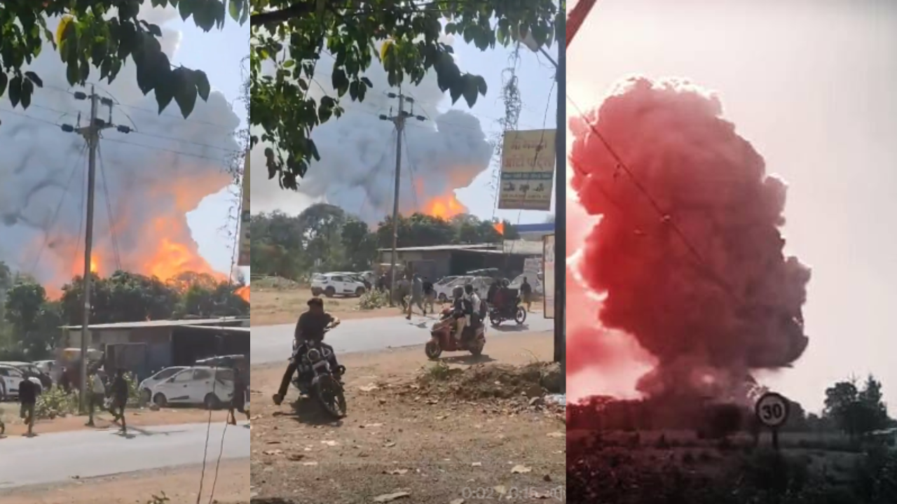 బాణసంచా ఫ్యాక్టరీలో భారీ పేలుడు.. నలుగురు మృతి బాణసంచా ఫ్యాక్టరీలో భారీ పేలుడు.. నలుగురు మృతి