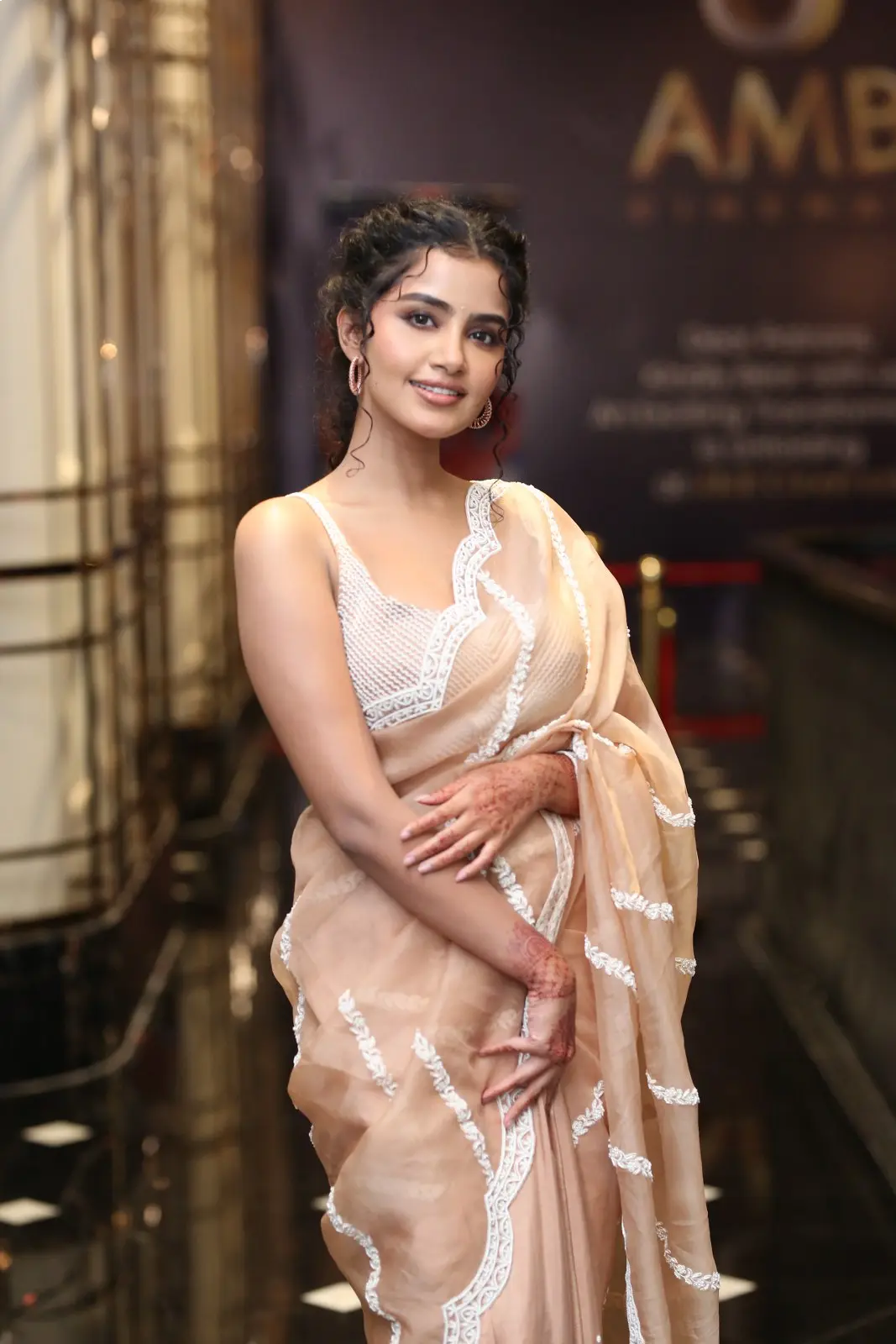 Anupama Parameswaran Stunning Looks in Saree