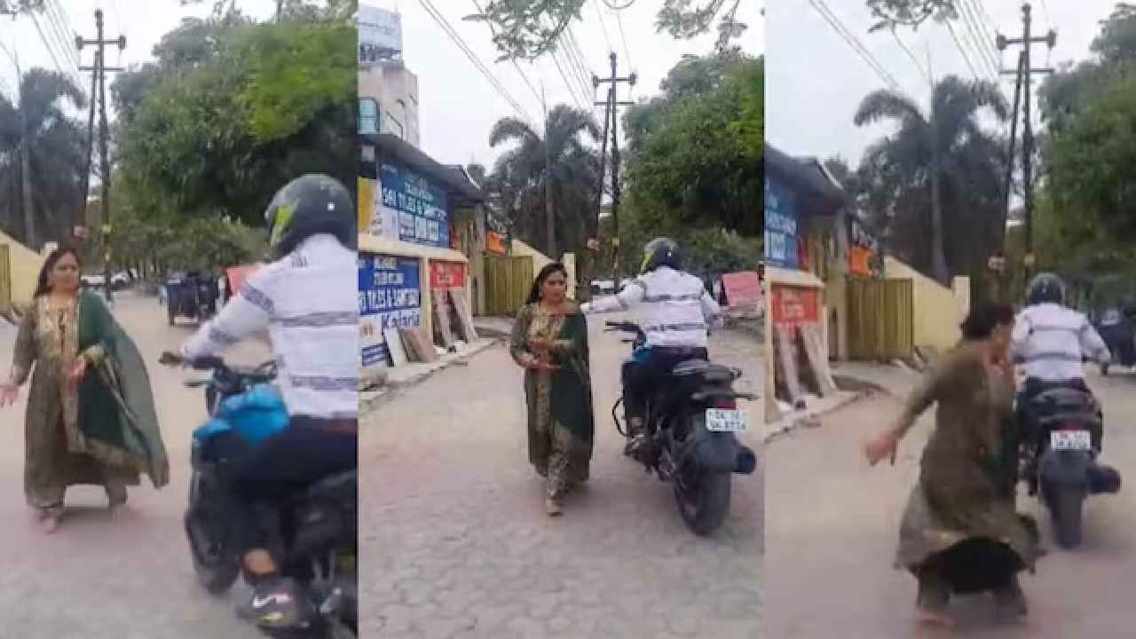 Viral Video : రోడ్లపై రీల్స్ చేస్తున్నారా? బీ కేర్ఫుల్.. ఎంత ఘోరం జరిగిందో చూడండి.. వీడియో వైరల్ Viral Video : రోడ్లపై రీల్స్ చేస్తున్నారా? బీ కేర్ఫుల్.. ఎంత ఘోరం జరిగిందో చూడండి.. వీడియో వైరల్