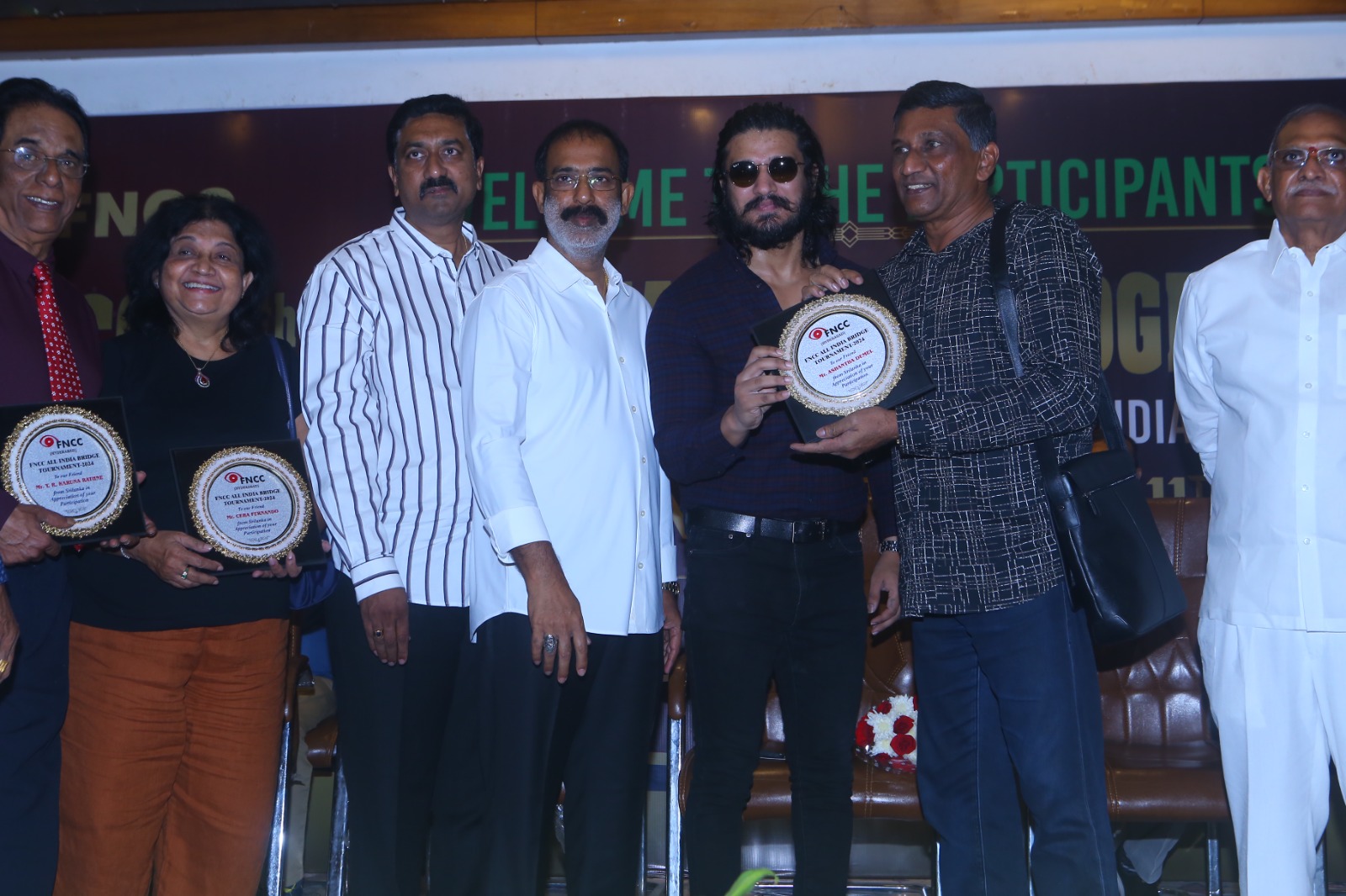 FNCC all India Open bridge tournament winners prize distribution
