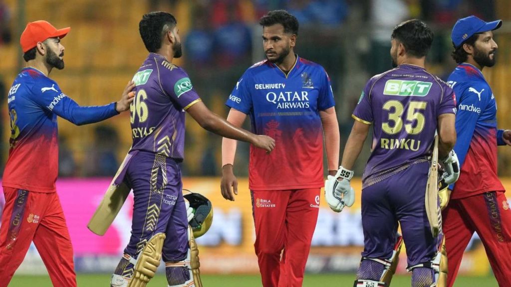 KKR vs RCB Match