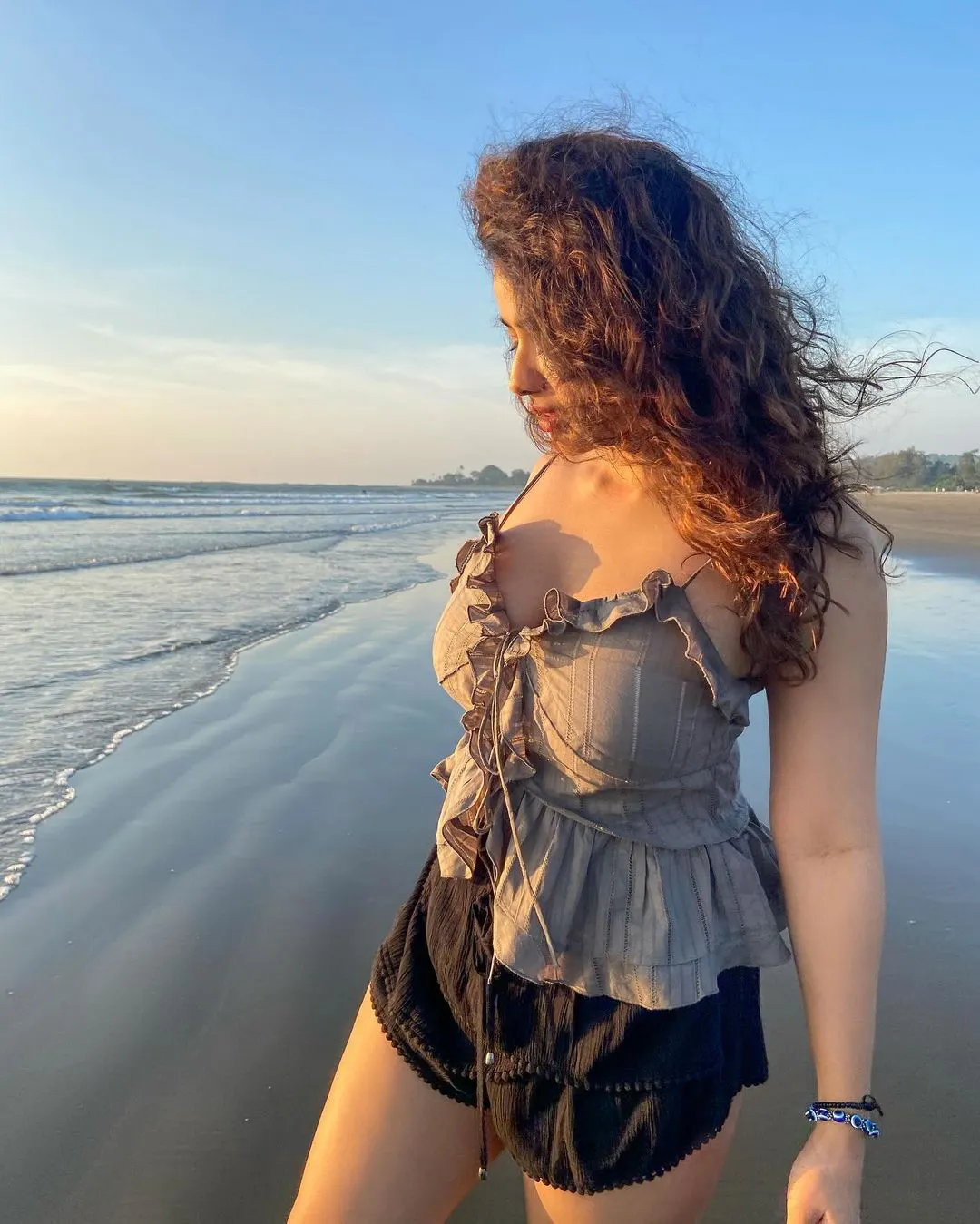 Ketika Sharma Dazzling Photos at Beach