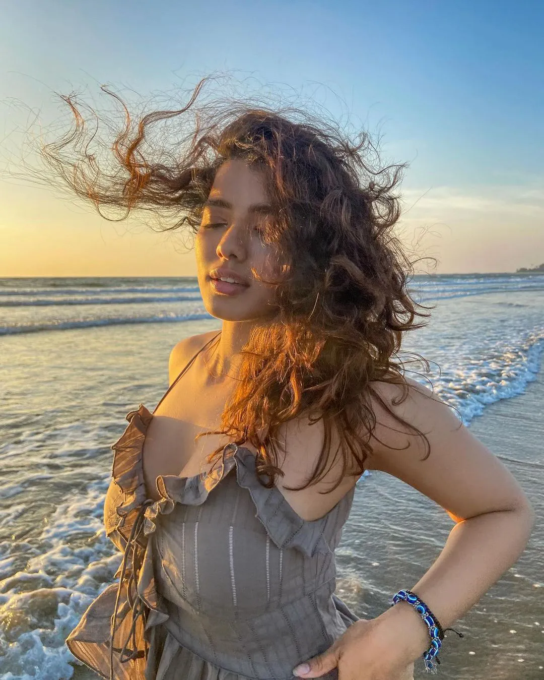 Ketika Sharma Dazzling Photos at Beach