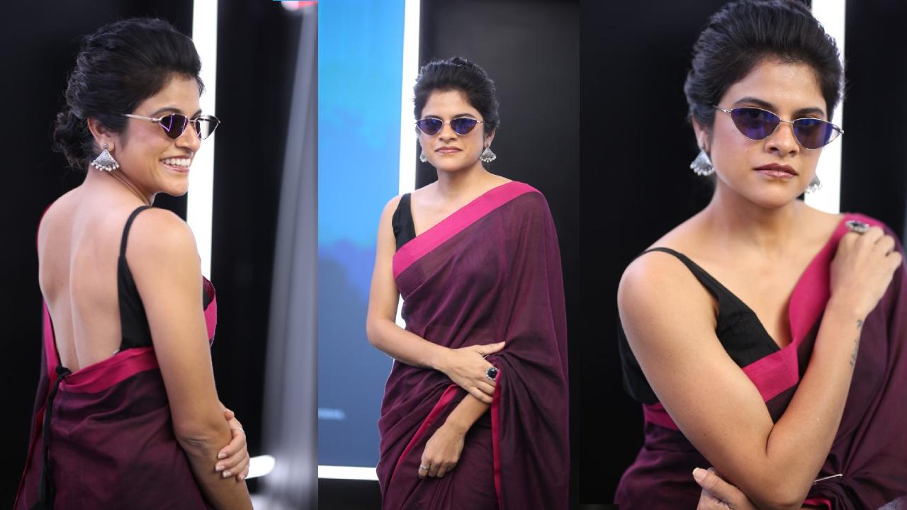 Maya Sundara Krishnan : ‘విక్రమ్’ భామ మాయా కృష్ణన్ ఫొటోలు.. చీరలో స్టైలిష్‌గా..