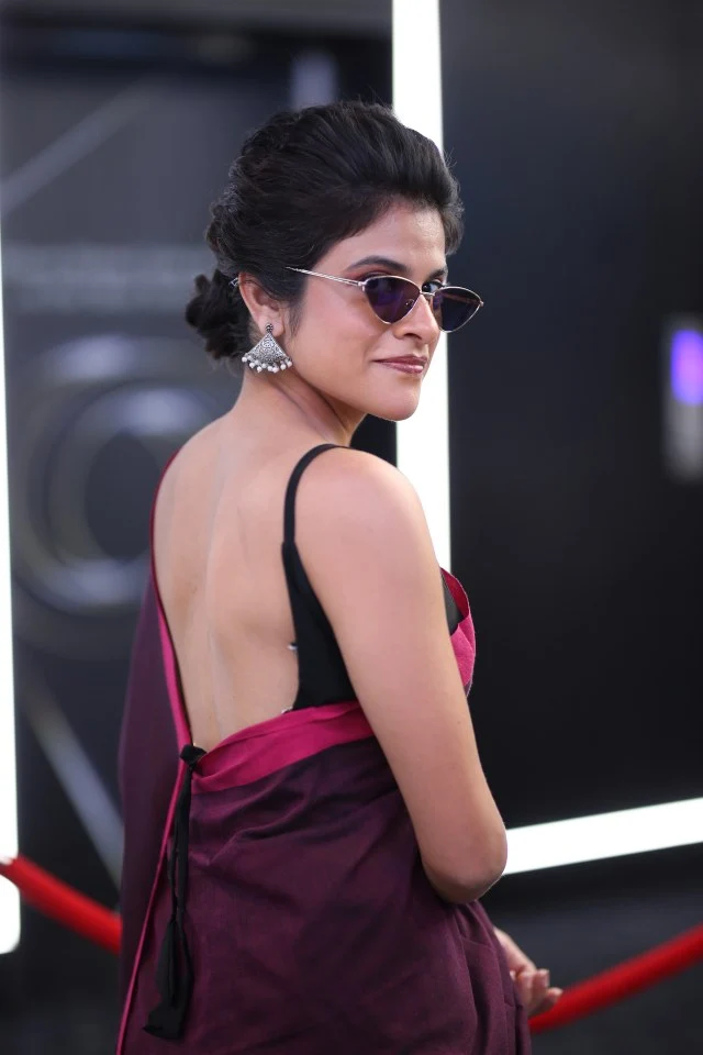 Maya Sundara Krishnan Stylish Looks in Saree
