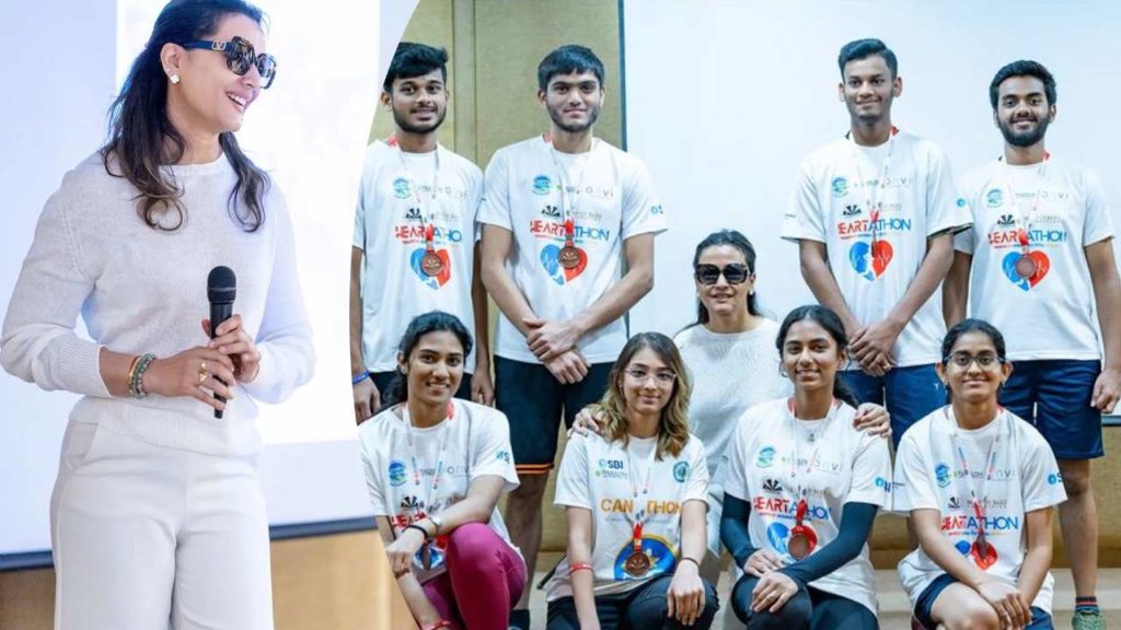 Namrata at Mahesh Babu Foundation Heartathon event