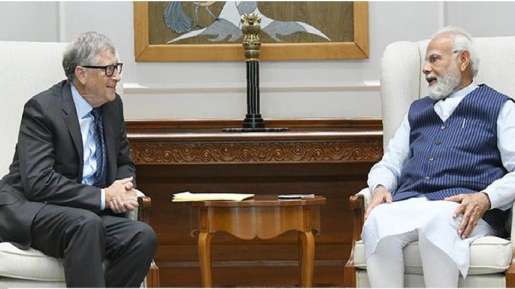 Bill Gates, Narendra Modi