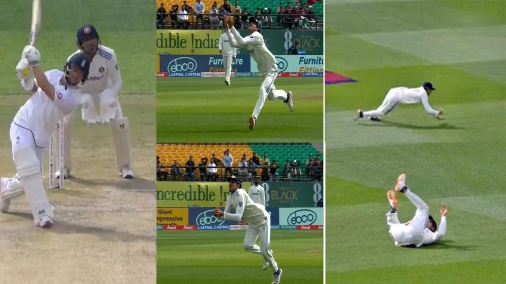 Shubman Gill goes full superman mode to take stunning catch
