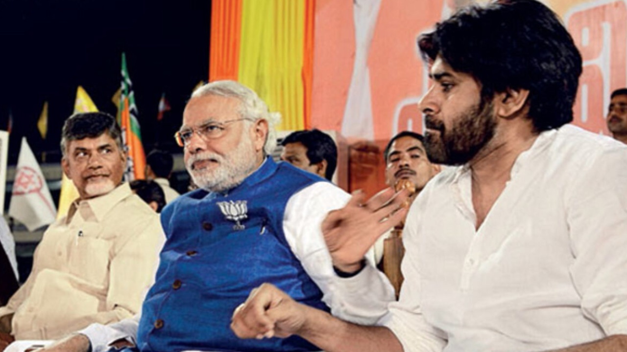 PM Narendra Modi : ప్రధాని మోదీ ఏపీ పర్యటన ఖరారు.. ఈ నెల 17న ఒకే వేదికపైకి మోదీ, చంద్రబాబు, పవన్! PM Narendra Modi : ప్రధాని మోదీ ఏపీ పర్యటన ఖరారు.. ఈ నెల 17న ఒకే వేదికపైకి మోదీ, చంద్రబాబు, పవన్!