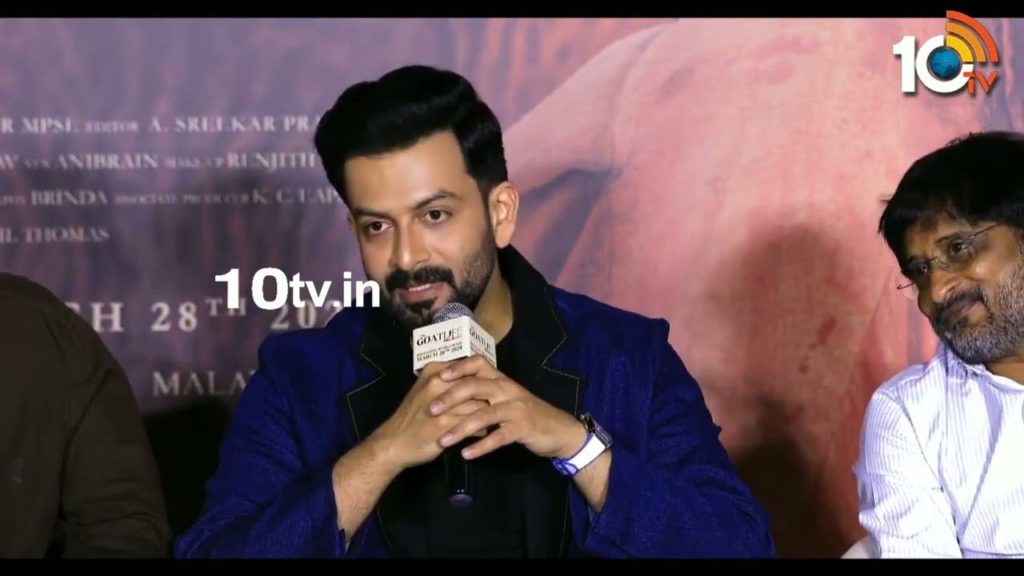 Prithviraj Sukumaran about Aadujeevitham The Goat Life shooting difficulties