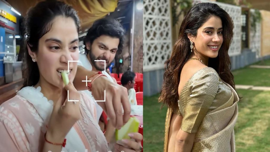 RC16 Devara Actress Janhvi Kapoor with her boyfriend Shikhar Pahariya