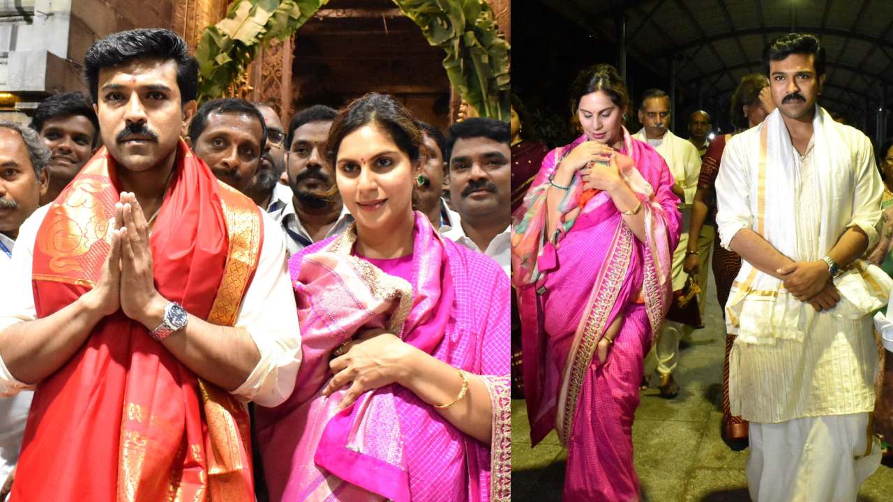 Ram Charan : తిరుమలలో క్లీంకారతో రామ్‌చరణ్ దంపతులు.. ఫోటోలు చూశారా..