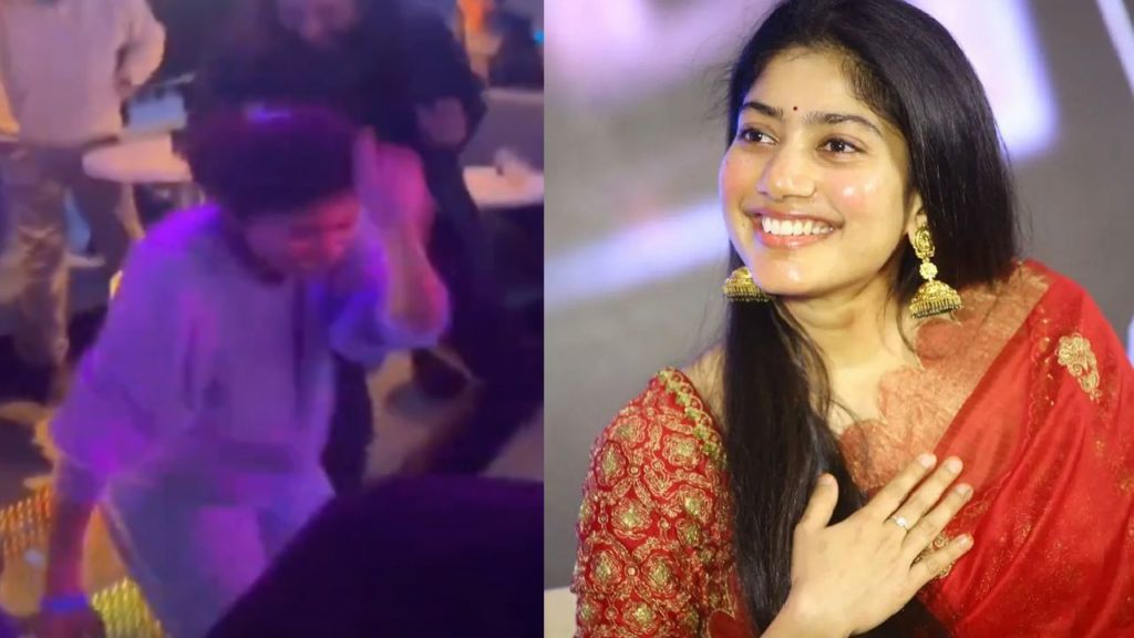 Sai Pallavi dance in Japan Pub with Aamir Khan son Junaid Khan movie team