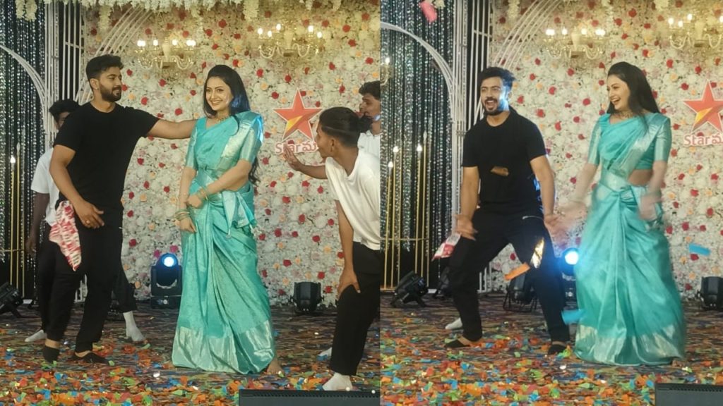 Satyabhama serial actors interact with warangal audiene