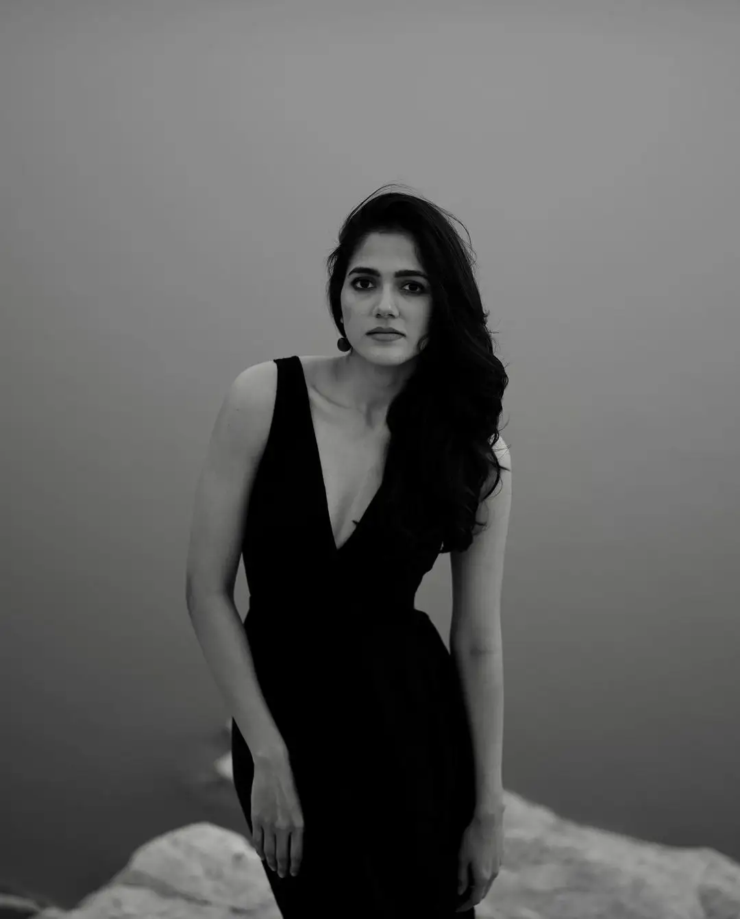 Simran Choudhary Stunning Looks in Black Dress