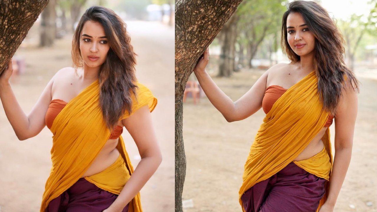 Pujita Ponnada : గిరిజన లుక్స్‌లో పూజిత పొన్నాడ పరువాలు..