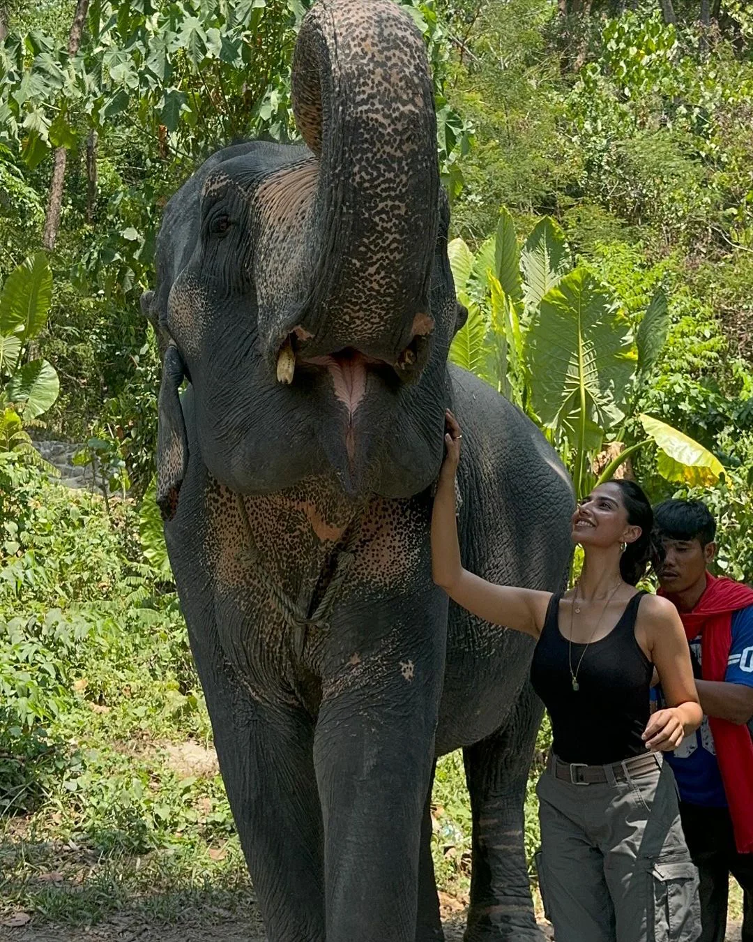 Tollywood Actress Meenaakshi Chaudhary enjoying vacation photos