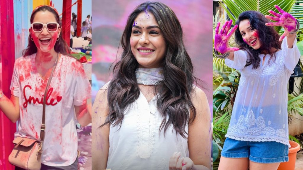 Tollywood to Bollywood Celebrities Holi Photos