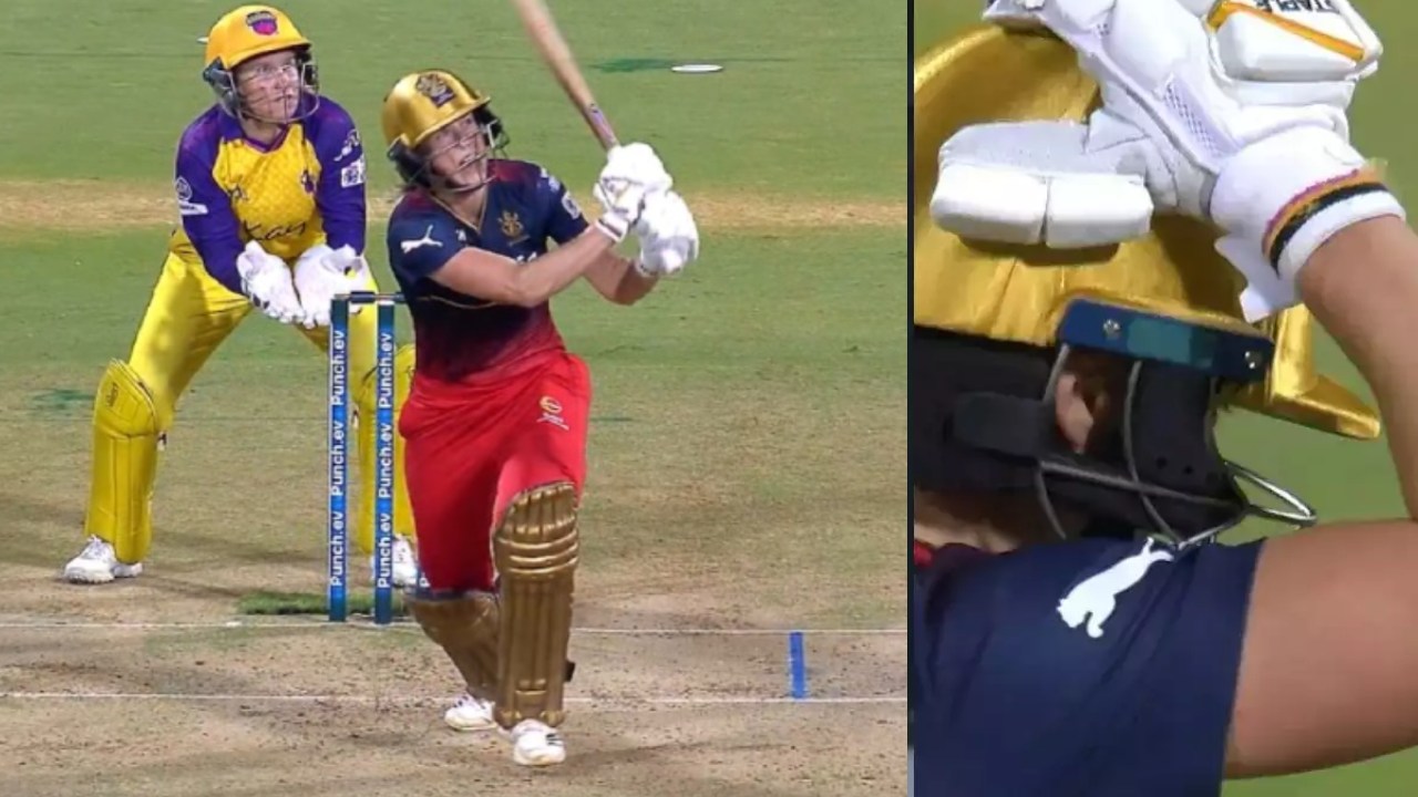 WPL 2024 : భారీ సిక్సర్ కొట్టిన ఆర్సీబీ బ్యాటర్.. ఆ బాల్ వెళ్లి ఎక్కడ తగిలిందో తెలుసా?.. వీడియో వైరల్ WPL 2024 : భారీ సిక్సర్ కొట్టిన ఆర్సీబీ బ్యాటర్.. ఆ బాల్ వెళ్లి ఎక్కడ తగిలిందో తెలుసా?.. వీడియో వైరల్