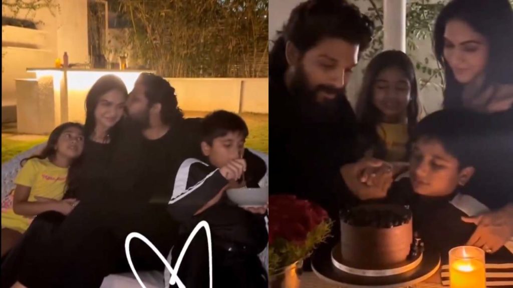 Allu Arjun Sneha Celebrated Their Wedding Anniversary
