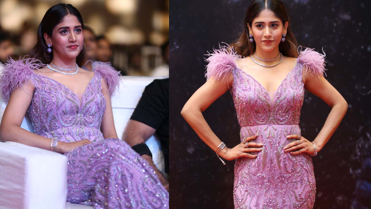 Chandini Chowdary : ‘గామి’ ప్రీ రిలీజ్ ఈవెంట్లో మెరిసిపోతున్న చాందిని చౌదరి..