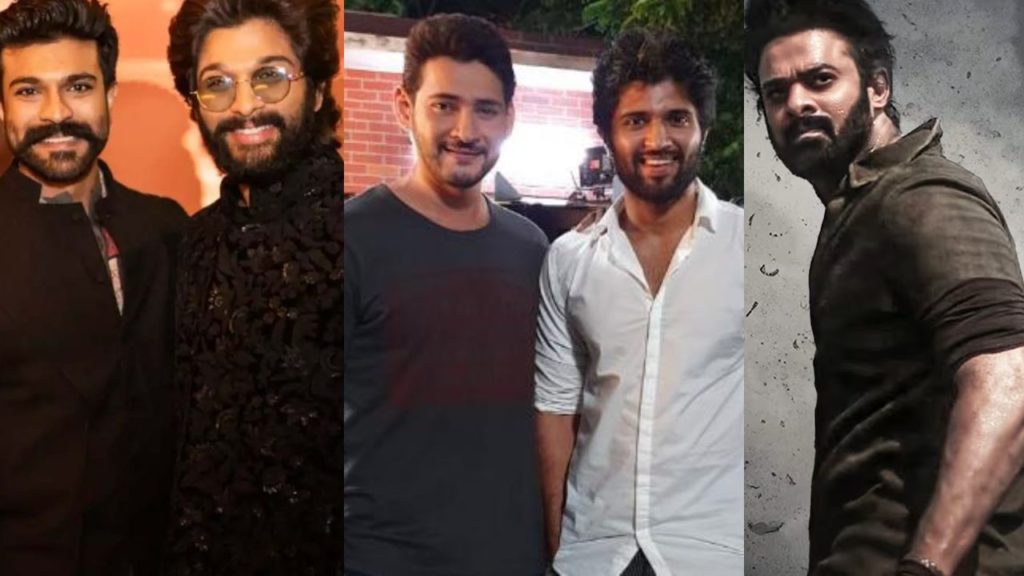Tollywood Heros Who Having Top 5 Instagram Followers with How Many Followers Allu Arjun Prabhas Mahesh Babu Ram Charan Vijay Deverakonda