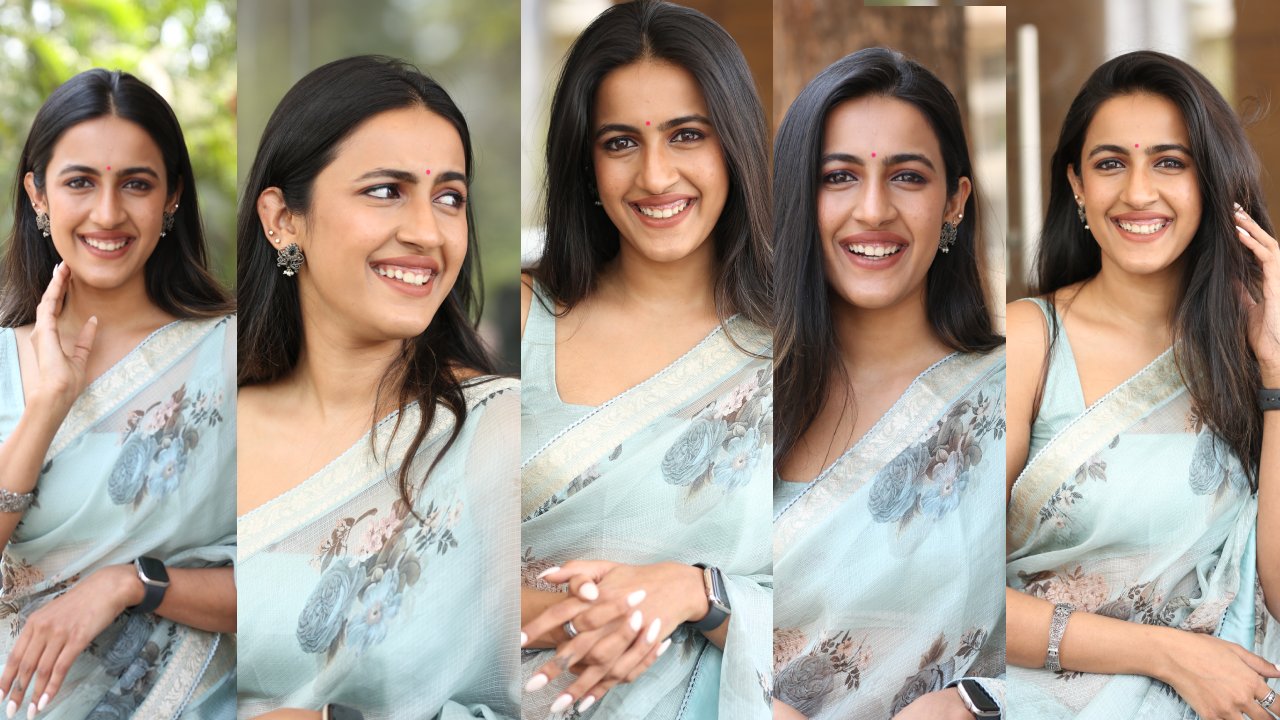 Niharika Konidela : చీరకట్టులో చిరునవ్వుతో నిహారిక.. ఎంత ముద్దుగా ఉందో..