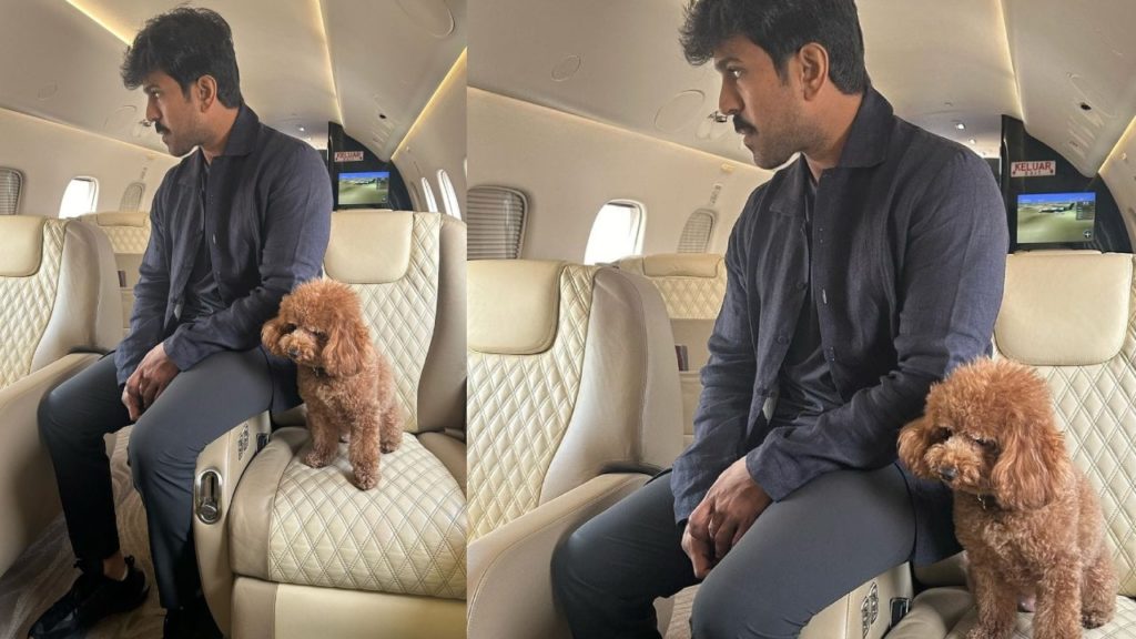 Rama Charan went to Vacation with his Rhyme Photo goes Viral