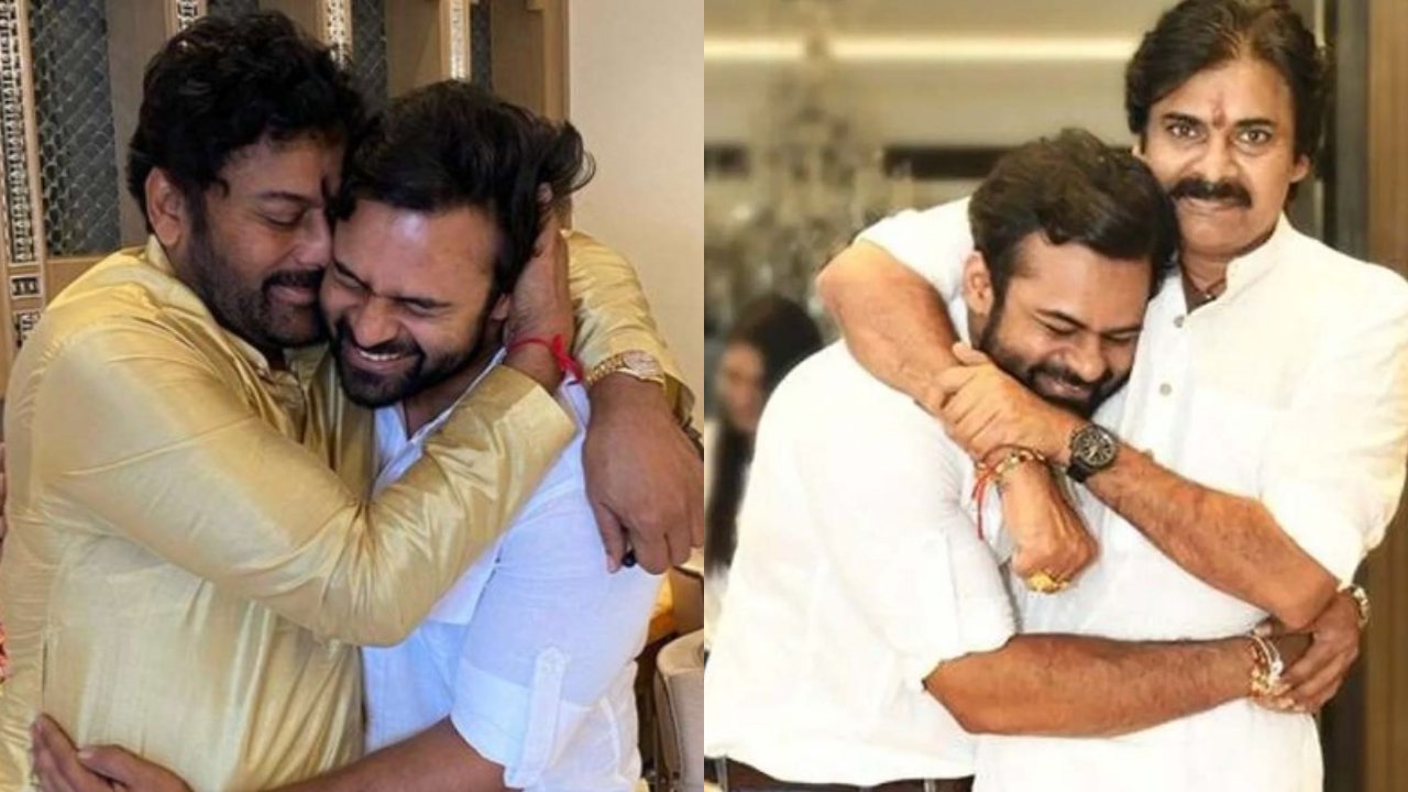 Sai Dharan Tej : నాగబాబు, పవన్ మామ అయిపోయారు.. నెక్స్ట్ టార్గెట్ చిరంజీవి మామ.. Sai Dharan Tej : నాగబాబు, పవన్ మామ అయిపోయారు.. నెక్స్ట్ టార్గెట్ చిరంజీవి మామ..