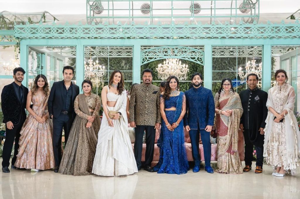 Megastar Chiranjeevi and Ram Charan Along with Families attend to Director Shankar Daughter Marriage Reception 