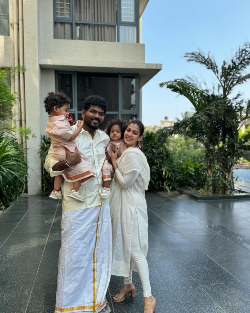 Nayanthara Shares her Family Photos in Traditional Way on the Occasion of Vishu  