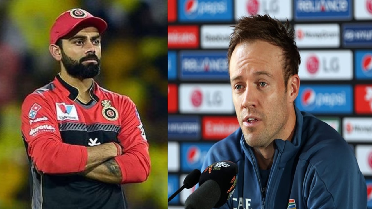 AB de Villiers : ఆర్సీబీ గెలుపు బాట పట్టాలంటే.. కోహ్లి చేయాల్సింది అదే : ఏబీ డివిలియర్స్ AB de Villiers : ఆర్సీబీ గెలుపు బాట పట్టాలంటే.. కోహ్లి చేయాల్సింది అదే : ఏబీ డివిలియర్స్
