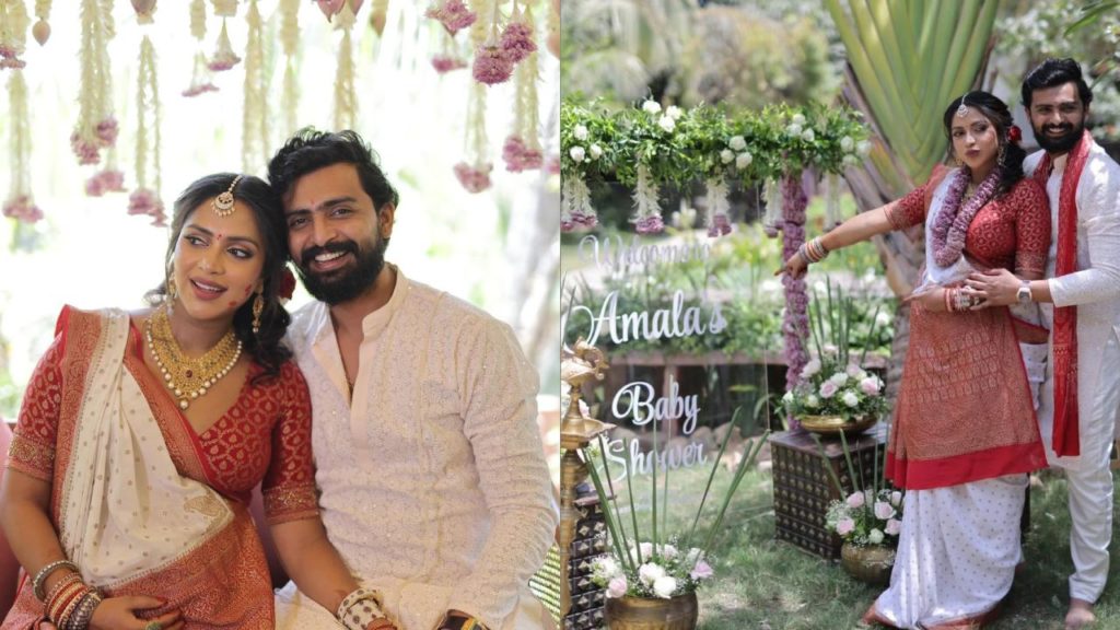 Amala Paul Baby Shower Event Photos Goes Viral