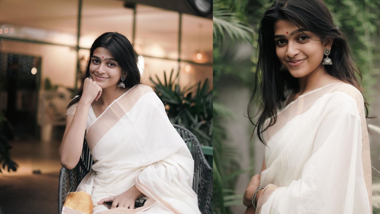 Ananthika Sanilkumar : మలయాళ కుట్టి అనంతిక చీరలో ఎంత ముద్దుగా ఉందో..