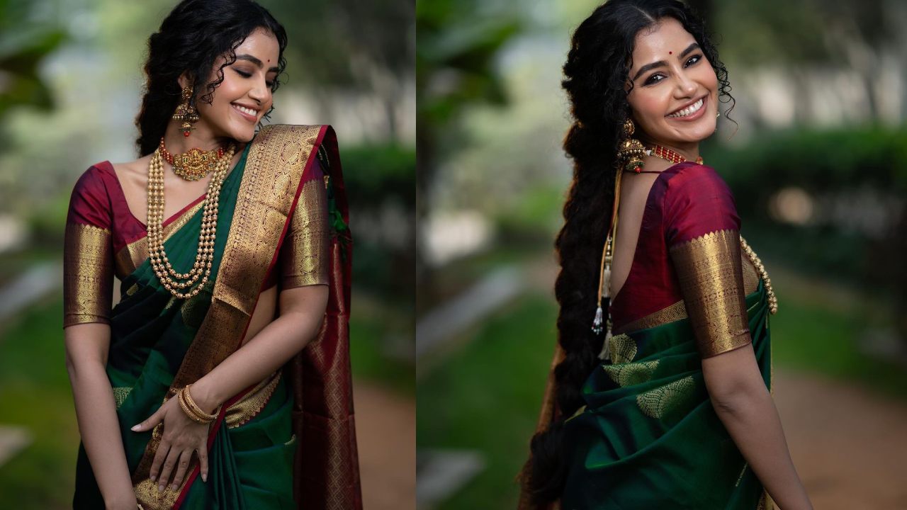 Anupama Parameswaran : పద్దతిగా పట్టు చీరలో అనుపమ పరమేశ్వరన్..